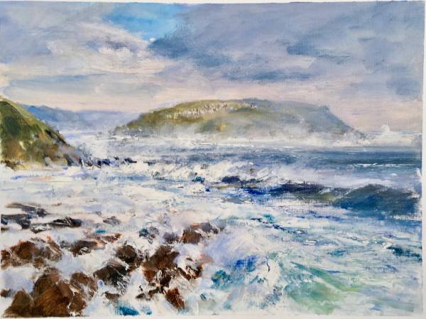 - Oil on Board, Painting by David Rust, measuring 28 x 39 cm (H x W) framed at 47 x 58 cm £750